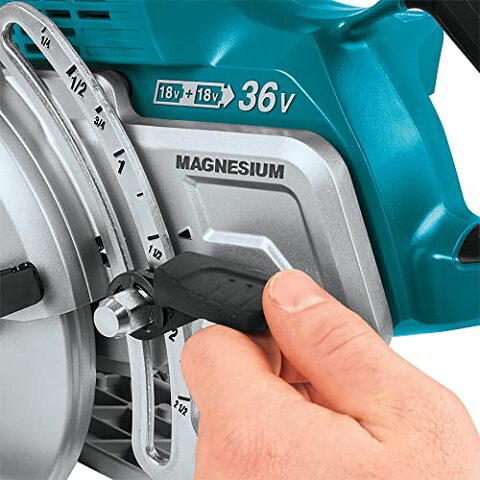 Makita DRS780Z 18Vx2 (36V) LXT 7-1/4 Zoll Heckgriffsäge (nur Werkzeug) – Bild 10